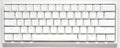 Ducky One 2 Mini Pro Pure White RGB LED 60% Double Shot PBT Mechanical Keyboard