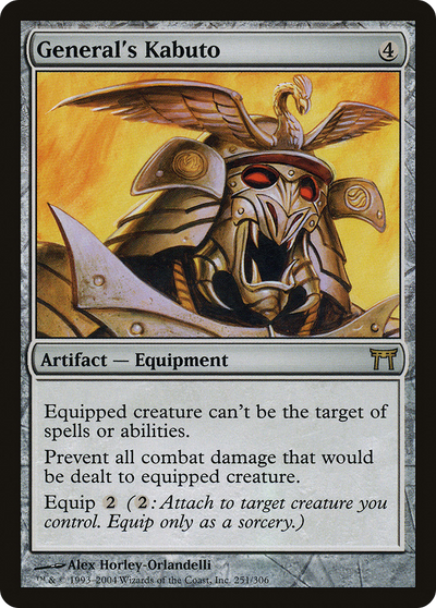 General's Kabuto (CHK-251) - Champions of Kamigawa Foil
