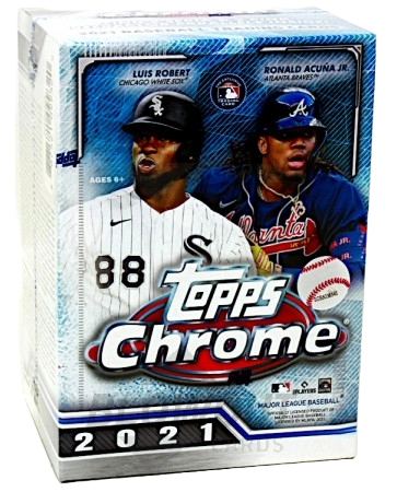 2021 Topps Chrome Baseball Blaster Box