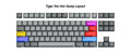 KBDFans Tiger Lite Transparent Green Barebones RGB TKL Hotswap DIY Keyboard Kit