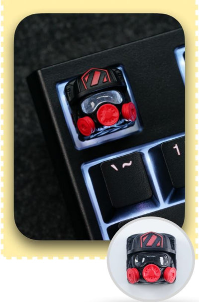 Hot Keys Project HKP Mad Doc Darkness Artisan Keycap