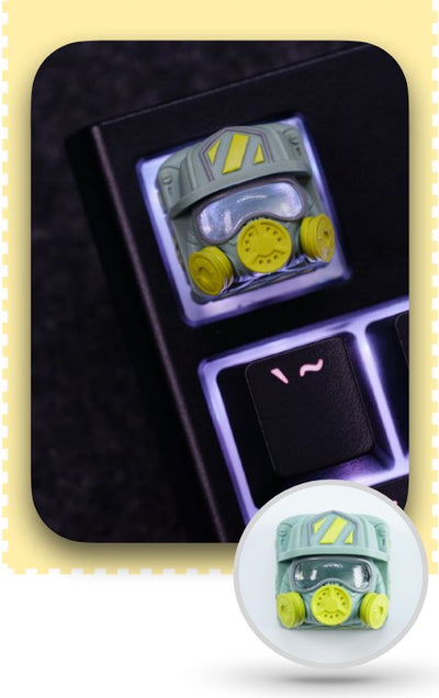 Hot Keys Project HKP Mad Doc Toxic Artisan Keycap
