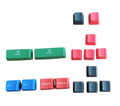 KBParadise Dark Grey 120 Key OEM Profile Laser Printed PBT Keycap Set