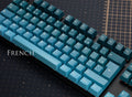 Tai-Hao Pine Green Gradient ISO French 141 Key Cubic Double Shot ABS Keycap Set