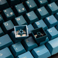 Tai-Hao Pine Green Gradient ISO French 141 Key Cubic Double Shot ABS Keycap Set
