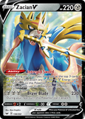 Zacian V 138 202 Sword Shield Holofoil