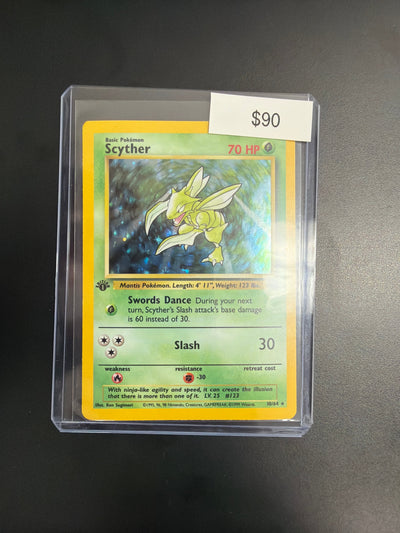 Pokemon Jungle 1st. Ed Scyther #10/64