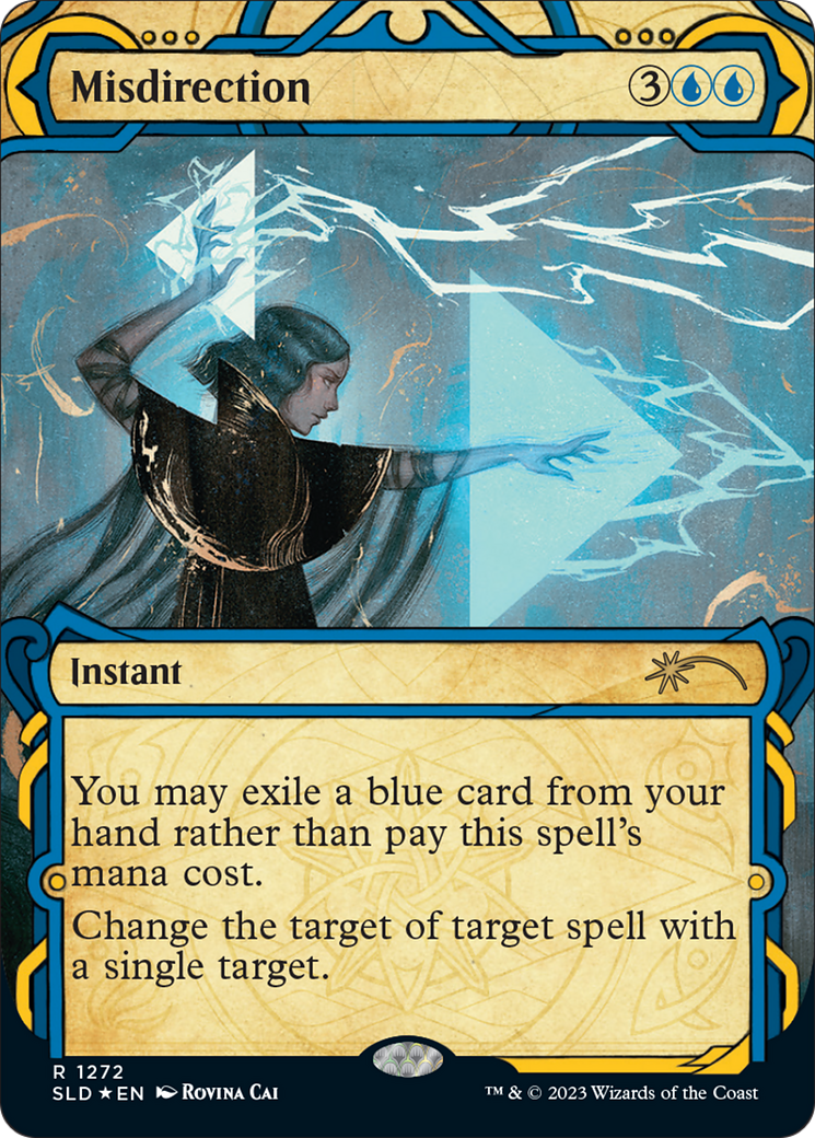 Misdirection (SLD-1272) - Secret Lair Drop: (Showcase) Foil