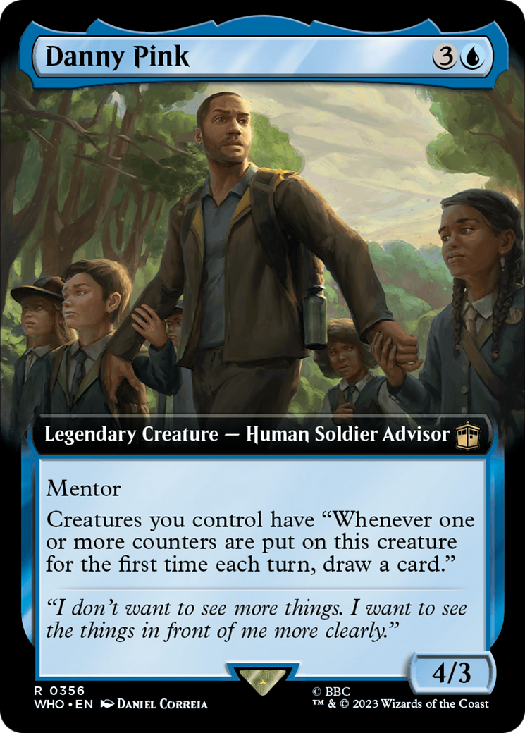 Danny Pink (WHO-356) - Doctor Who: (Extended Art) Foil