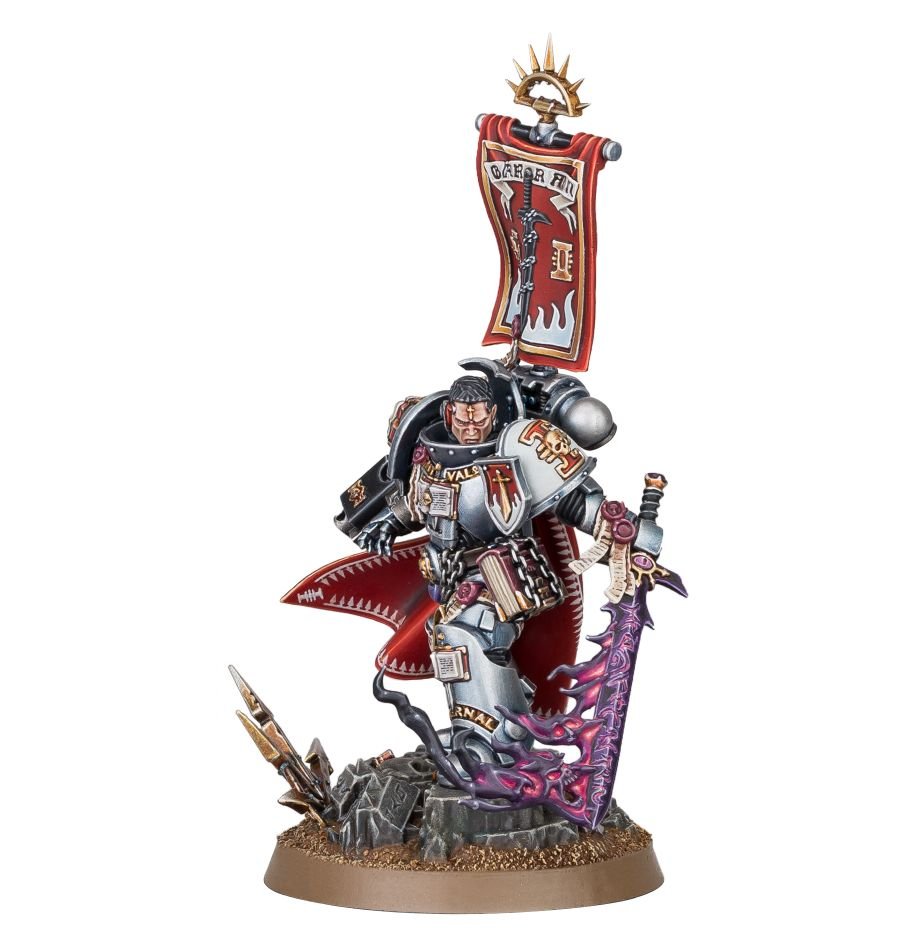 Warhammer 40000 Grey Knights Castellan Crowe
