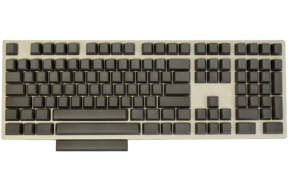 Gateron Dark Grey Blank 120 Key Gateron Profile PBT Keycap Set