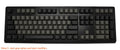 Gateron Dark Grey Blank 120 Key Gateron Profile PBT Keycap Set