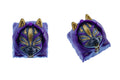 Hot Keys Project HKP Kitsune Purple Gold Artisan Keycap