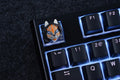 Hot Keys Project HKP Kitsune Grey Orange Artisan Keycap