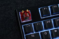 Hot Keys Project HKP Kitsune Red Gold Artisan Keycap