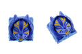 Hot Keys Project HKP Kitsune Blue Yellow Artisan Keycap