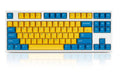 Leopold FC750RBT Yellow/Blue White Case PD TKL Bluetooth Mechanical Keyboard