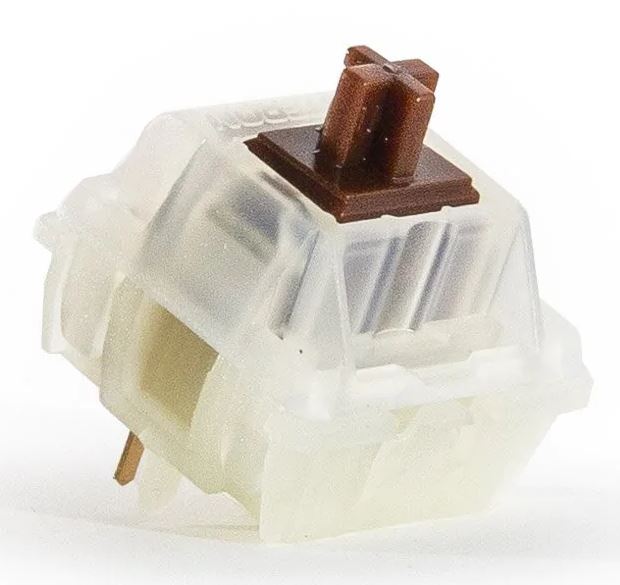 Gateron Cap V2 Milky Brown 55g Tactile PCB Mount Switch