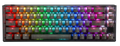 Ducky One 3 SF Aura Clear Black 65% Hotswap RGB Double Shot ABS Mechanical Keyboard