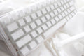 Ducky One 3 SF Aura Clear White 65% Hotswap RGB LED Double Shot ABS Mechanical Keyboard