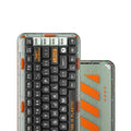 MelGeek Mojo84 Plastic Advance Hotswap Bluetooth + Wireless 2.4 GHz RGB Mechanical Keyboard