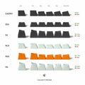 MelGeek Mojo84 Plastic Advance Hotswap Bluetooth + Wireless 2.4 GHz RGB Mechanical Keyboard