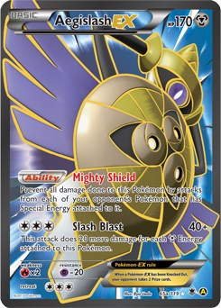 Aegislash EX - 65a/119 - 065a/119 - (Alternate Art Promos)
