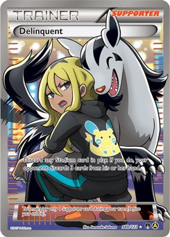 Delinquent - 98b/122 (Full Art) - 098b/122 - (Alternate Art Promos)