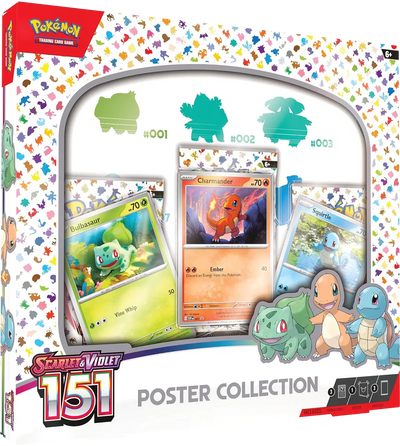 Pokémon TCG: 151 Poster Collection Box