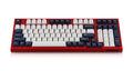 Leopold FC980MBT White Blue Star Bluetooth PD Double Shot PBT Mechanical Keyboard