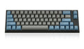 Leopold FC660MBT Grey/Blue 65% Bluetooth Double Shot PBT Mechanical Keyboard