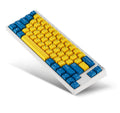 Leopold FC660MBT Yellow/Blue White Case 65% Bluetooth Double Shot PBT Mechanical Keyboard