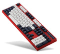 Leopold FC900RBT White Blue Star Bluetooth PD Double Shot PBT Mechanical Keyboard
