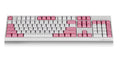 Leopold FC900RBT White/Pink Bluetooth PD Double Shot PBT Mechanical Keyboard