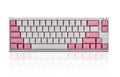 Leopold FC660MBT White/Pink 65% Bluetooth Double Shot PBT Mechanical Keyboard