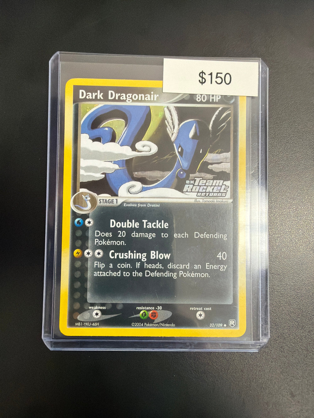 Pokemon Dark Dragonaire Ex Team Rocket Rev. Holo 32/109 NM
