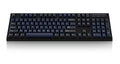 Leopold FC900RBT Navy/Blue Bluetooth PD Double Shot PBT Mechanical Keyboard
