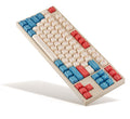 Leopold FC750RBT Coral/Blue Bluetooth TKL PD Double Shot PBT Mechanical Keyboard