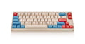 Leopold FC660MBT Coral/Blue 65% Bluetooth Double Shot PBT Mechanical Keyboard