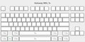 Vortex Model M SSK WK 7u Aluminum Barebones TKL Hotswap RGB DIY Keyboard Kit