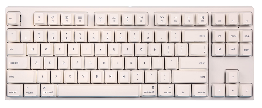 Varmilo VA Series V2 Mac White LED TKL Dye Sub PBT Mechanical Keyboard