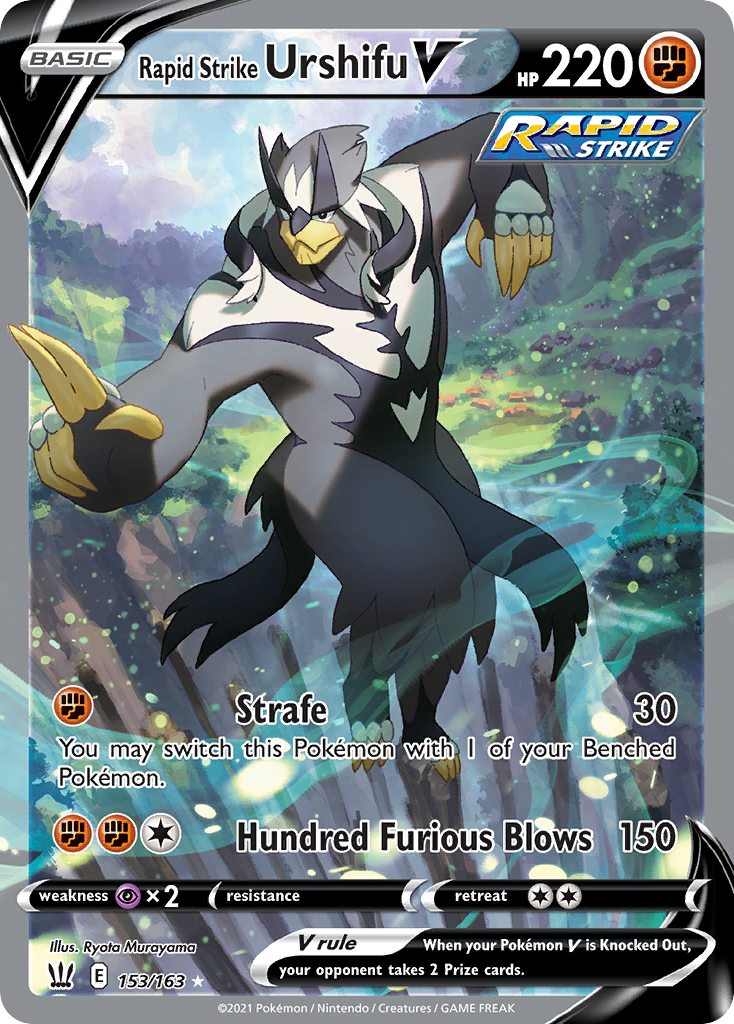 Rapid Strike Urshifu V 153 163 Battle Styles Holofoil