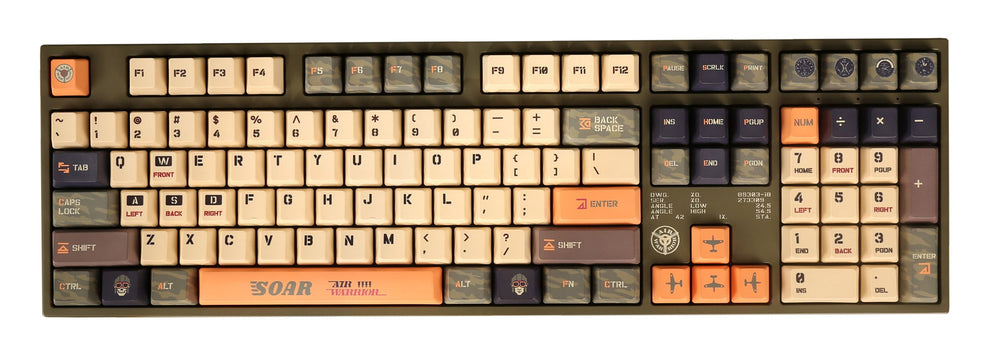 Varmilo VA Series V2 Warrior Soar Dye Sub PBT Mechanical Keyboard