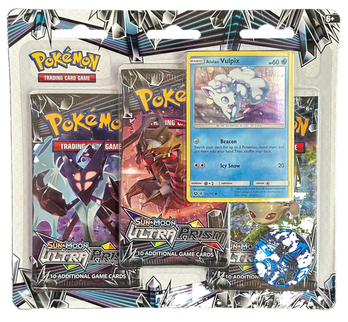 Ultra Prism 3-pack Blister w/ Alolan Vulpix