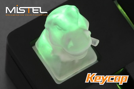 Mistel Smoking Dinosaur Keycap