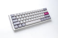 Ducky One 3 Mini Mist Grey 60% Hotswap RGB Double Shot PBT Mechanical Keyboard