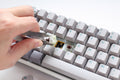 Ducky One 3 SF Mist Grey 65% Hotswap RGB Double Shot PBT QUACK Mechanical Keyboard