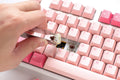 Ducky One 3 TKL Gossamer Pink Hotswap Double Shot PBT QUACK Mechanical Keyboard