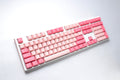 Ducky One 3 Gossamer Pink Hotswap Double Shot PBT QUACK Mechanical Keyboard