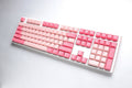 Ducky One 3 Gossamer Pink Hotswap Double Shot PBT QUACK Mechanical Keyboard